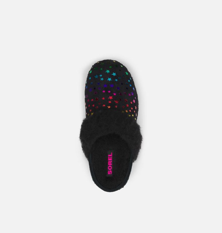 Sorel Barn Tofflor Svarta - Youth Nakiska™ Ii - VYN-910285
